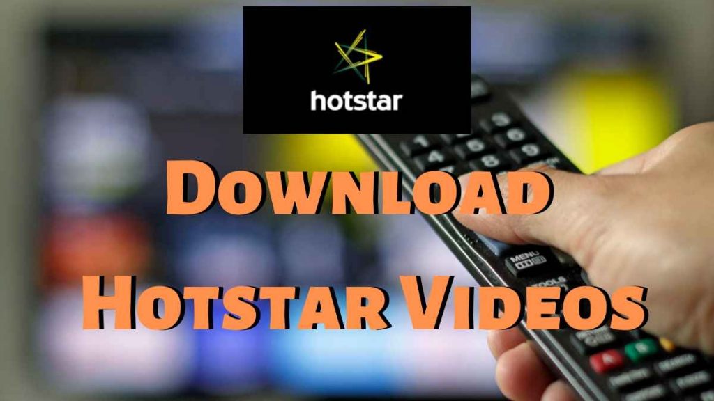 how i download hotstar premium video