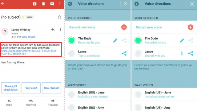 how to download new voices for waze